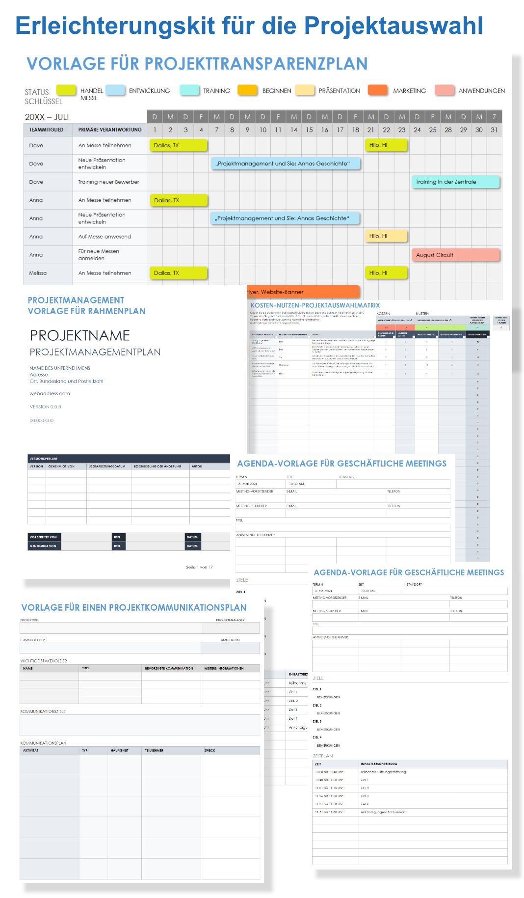  project_selection-Vorlage